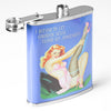 I Refuse Common Sense Stainless Steel 8 oz Liquor Flask